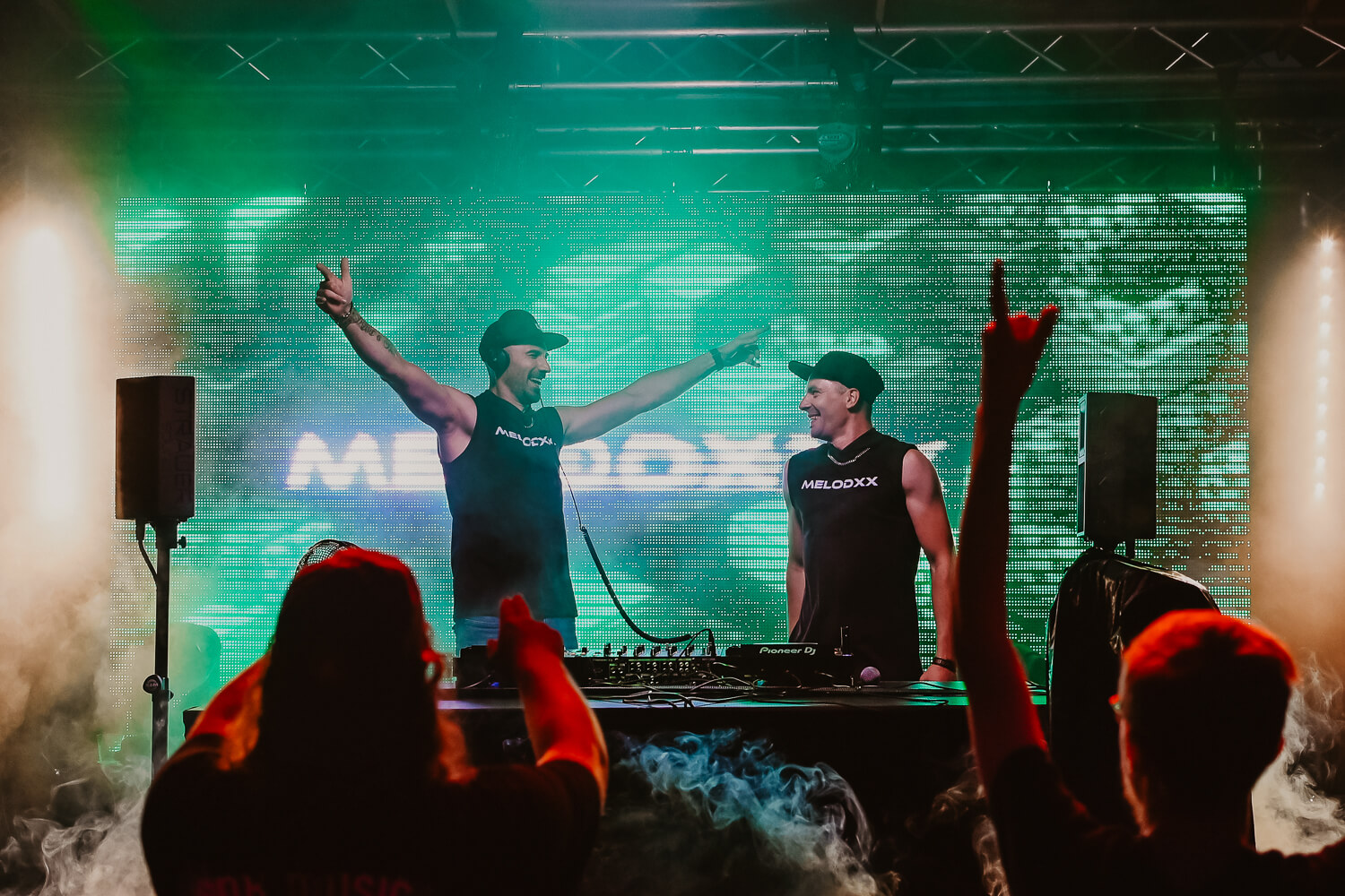 Event Musikauftritt eines Duo Djs